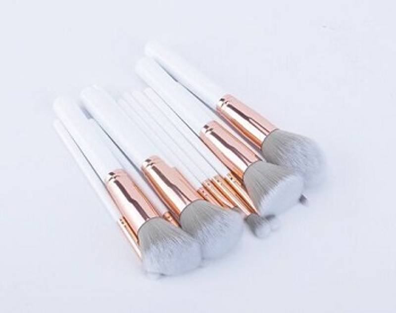 NL - BØRSTESETT HVIT - Til Bryn & Make-Up