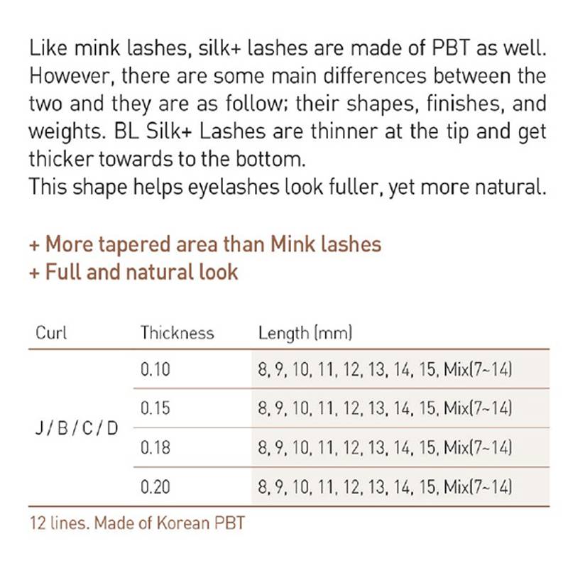 BL-SILK PLUS C-CURL 0,10-13mm