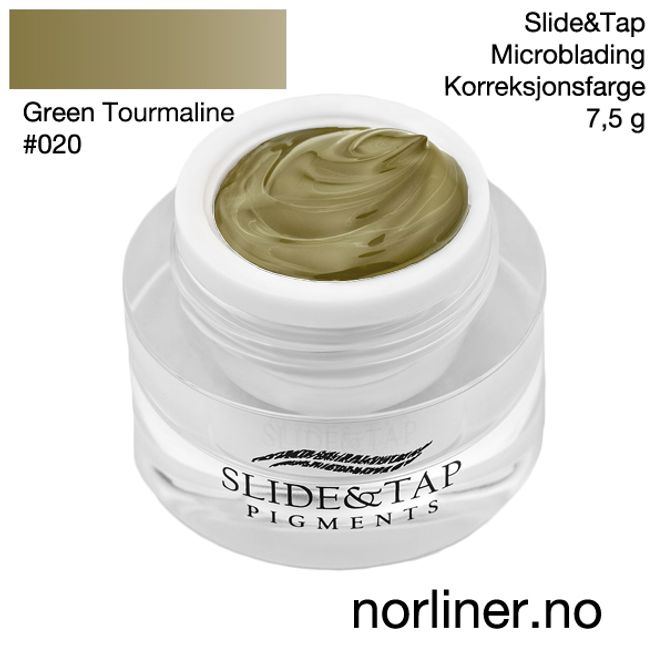 Hovedbilde LB-SLIDE&TAP #020 Green Tourmaline 7,5g