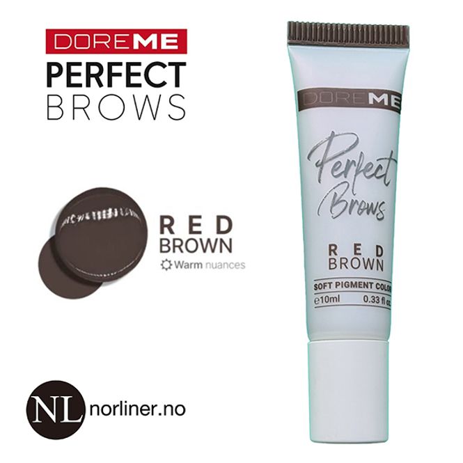 Hovedbilde MT-DOREME Perfect Brow RED BROWN 10ml