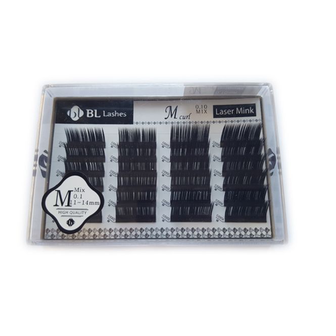 Hovedbilde BL-24-STRIPER LASER MINK M-CURL 0,10-Mix 11-14mm