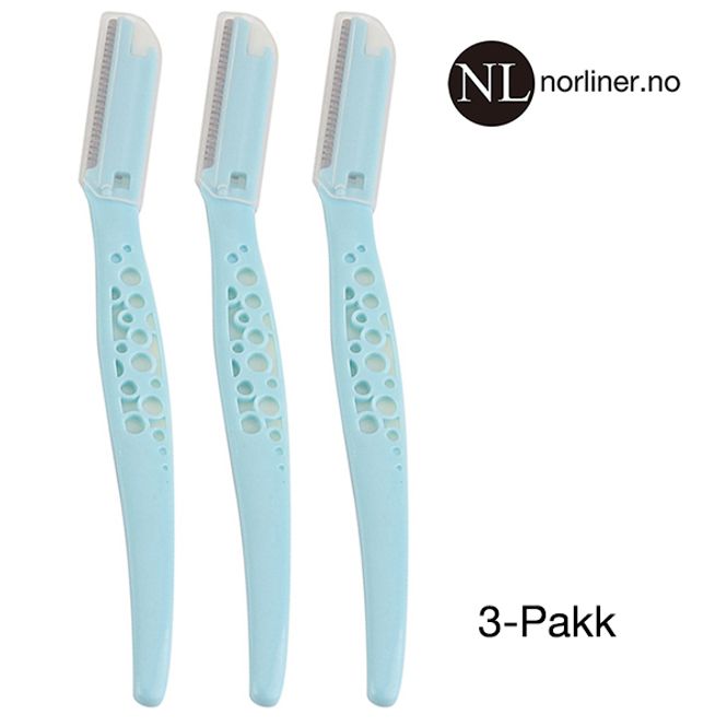 Hovedbilde NL-Brynskniv Profesjonell 3-Pakk