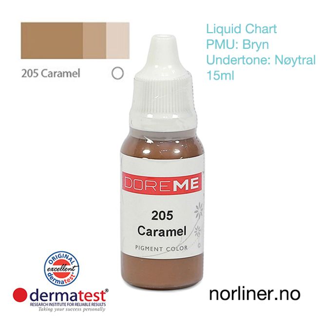 Hovedbilde MT-DOREME #205 Caramel til PMU Bryn [Liquid ...