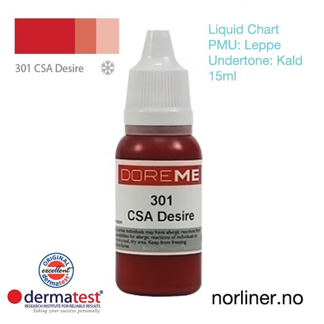 Hovedbilde MT-DOREME #301 CSA Desire til PMU Leppe [Liquid ...