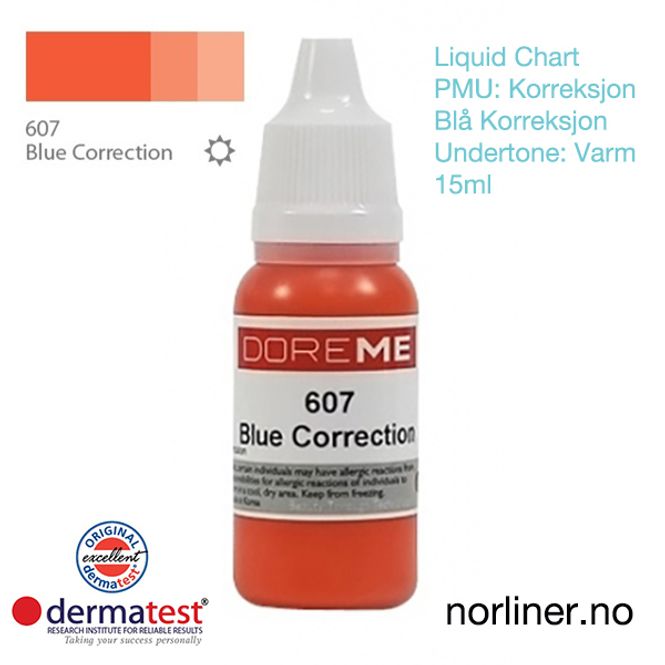 Hovedbilde MT-DOREME #607 PMU BLÅ-Korrigering [Liquid Chart] ...