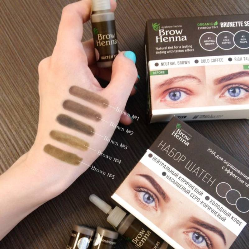 Hovedbilde LB-BH BROW HENNA Stativ for 12 farger