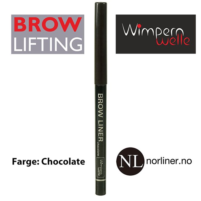 Hovedbilde WW-BROWLINER MED TATOVERINGSEFFEKT CHOCOLATE