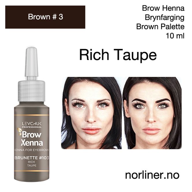 Hovedbilde LB-BH BROW XENNA Brown #3(103) Rich Taupe/Brown ...