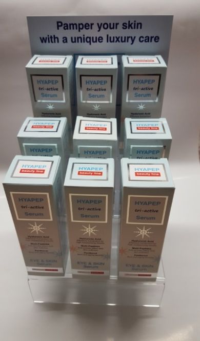 Hovedbilde WW-UTSTILLERTRAPP 9 x Hyapep (UTEN Prod)