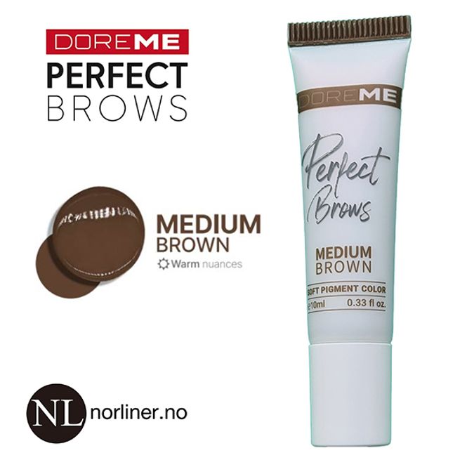 Hovedbilde MT-DOREME Perfect Brow MEDIUM BROWN 10ml